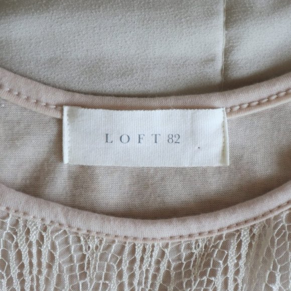 Cream Empire Waist Chiffon and Lace Sleeveless Long Flowy Dress - Picture 7 of 9